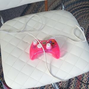 Rock & Candy Bright Pink Wired Controller